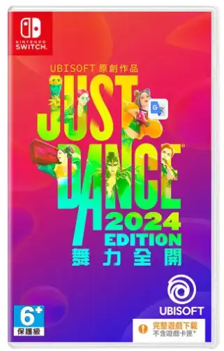 【Switch】 OLED 主機 - 隨機不挑顏色《台灣公司貨》+Just Dance 舞力全開 2024《中文盒裝序號版》